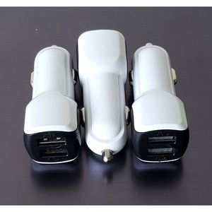 3pack Double USB Car Phone Charger Wholesale
